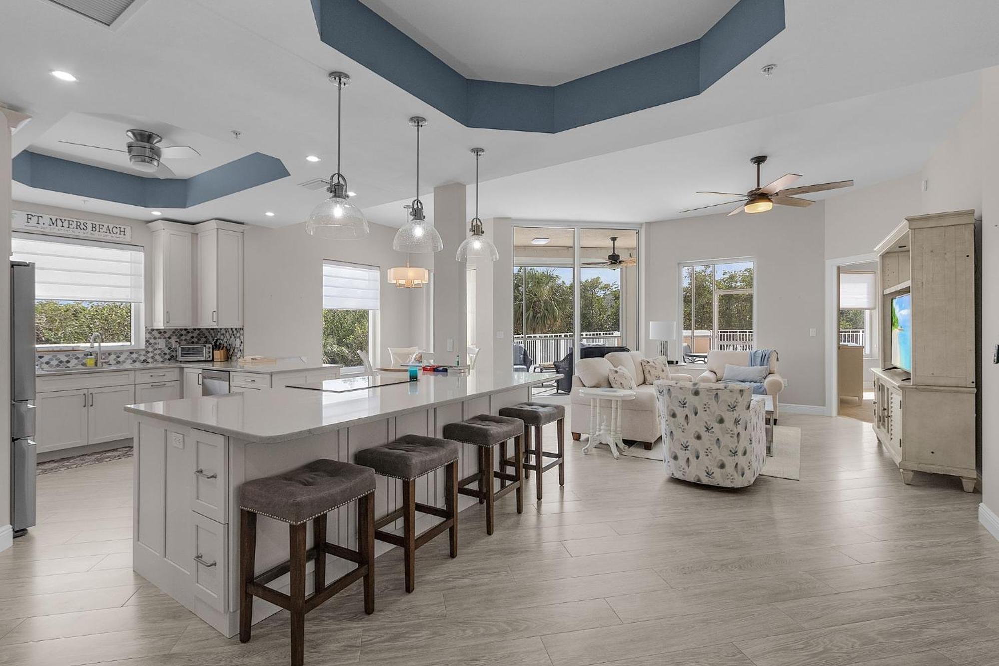 Waterfront Condo W/ Bay Views, Pool & Tennis Court Fort Myers Beach Eksteriør bilde